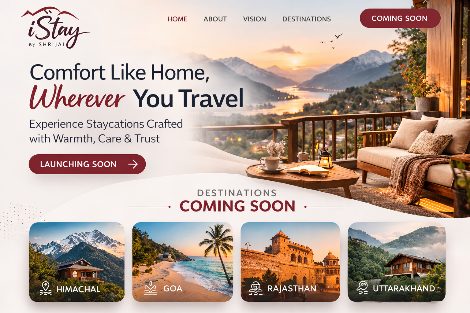 iStay Vision - Beautiful Destinations