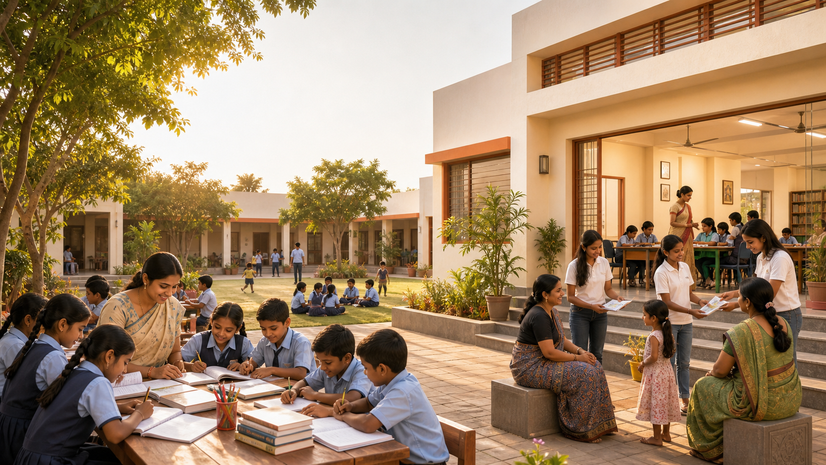Shri Jaganmata Foundation - Education and Social Welfare