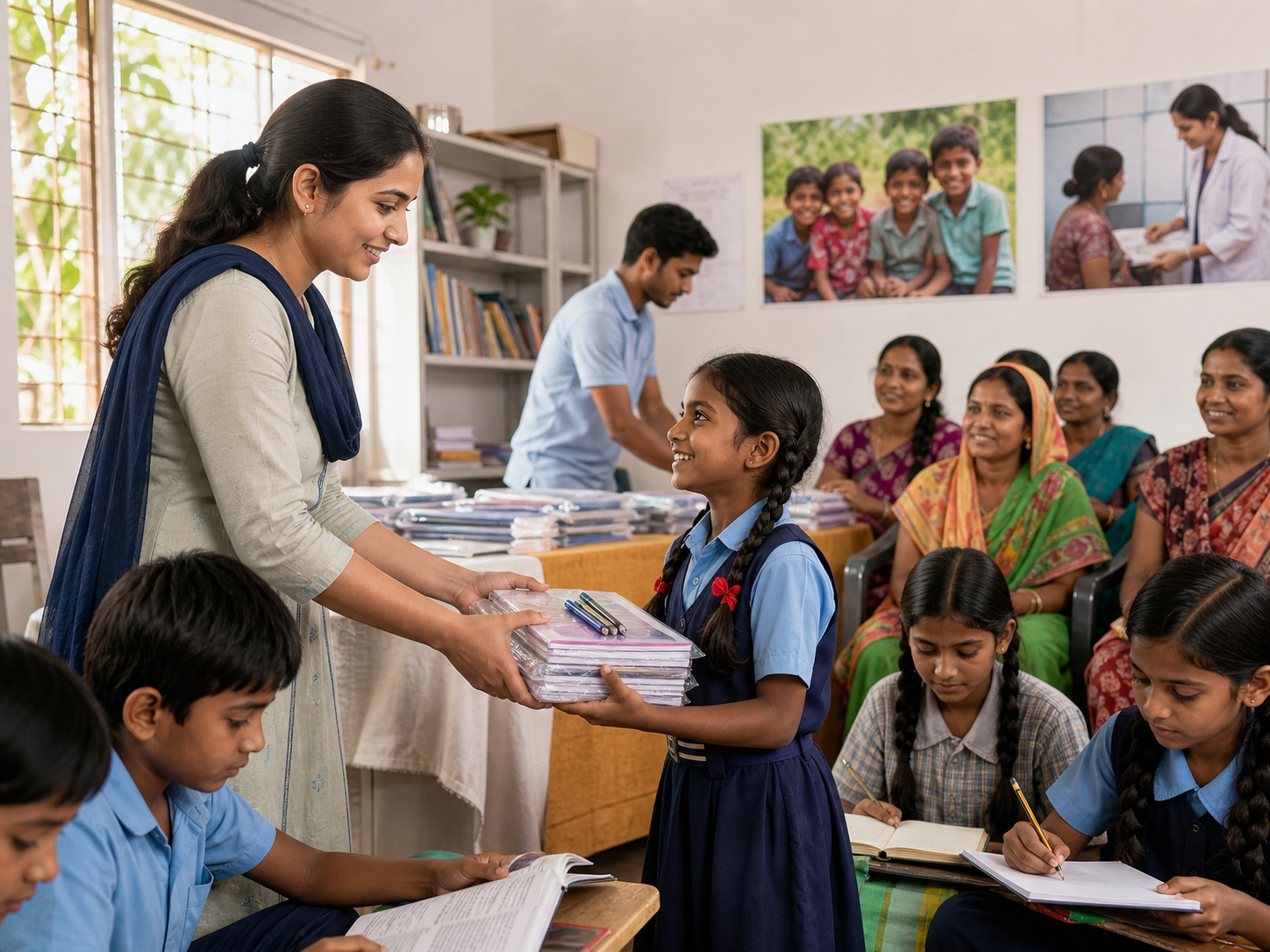 Shri Jaganmata Foundation welfare and education support