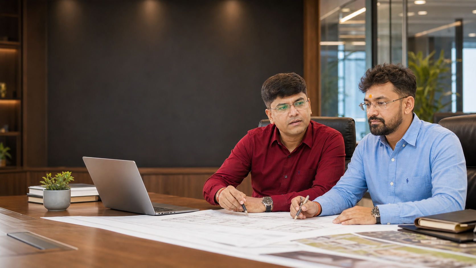 Shrijai Group directors in a leadership discussion