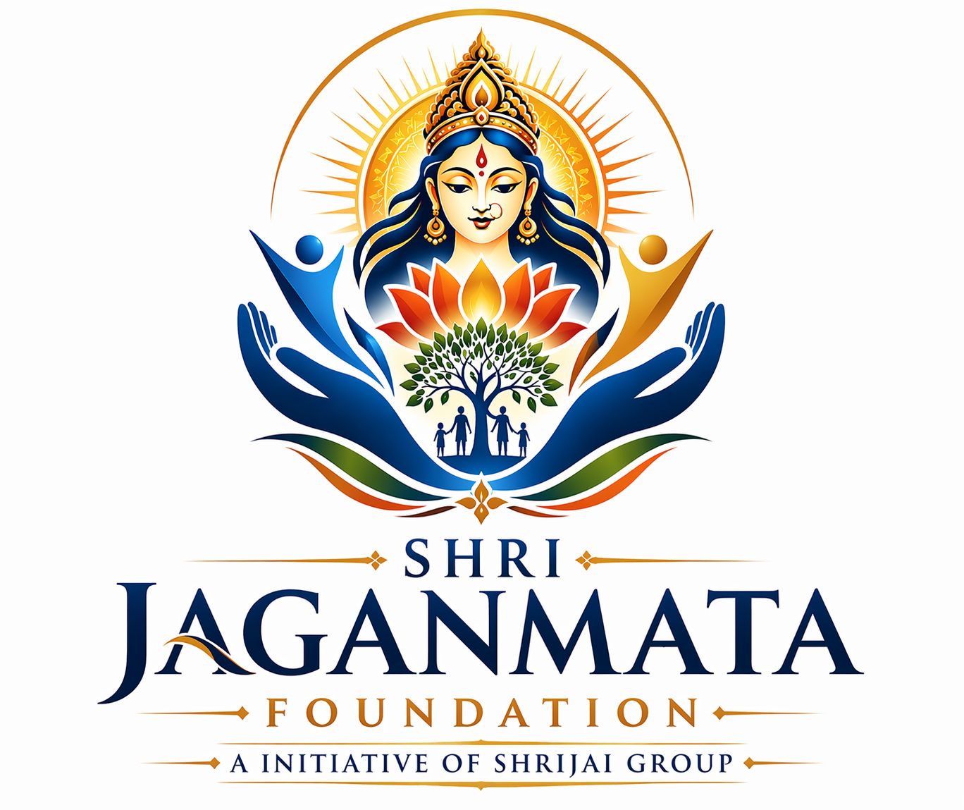 Shri Jaganmata Foundation Logo